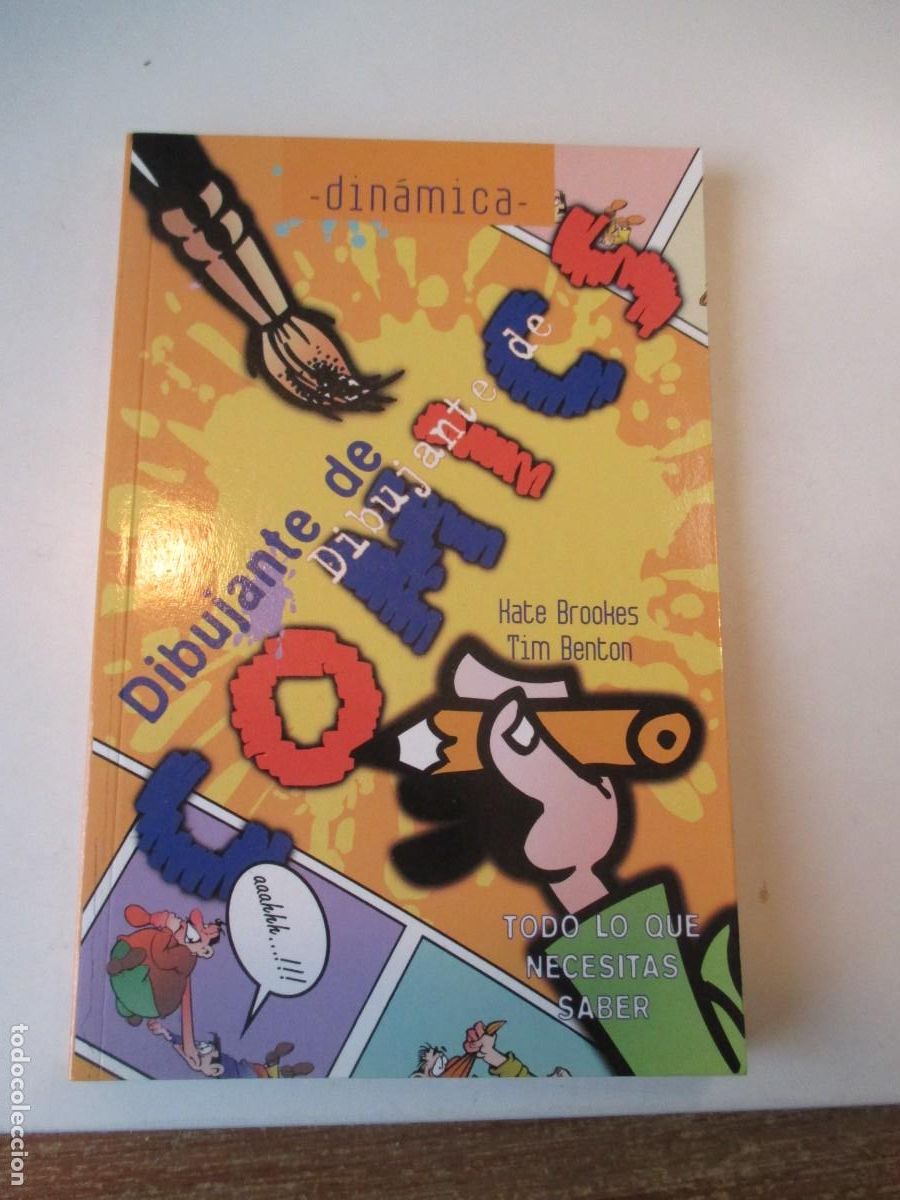 Libros de segunda mano: HATE BROOHES, TIM BENTON Dibujante de c&oacute;mics W37081 - Foto 1
