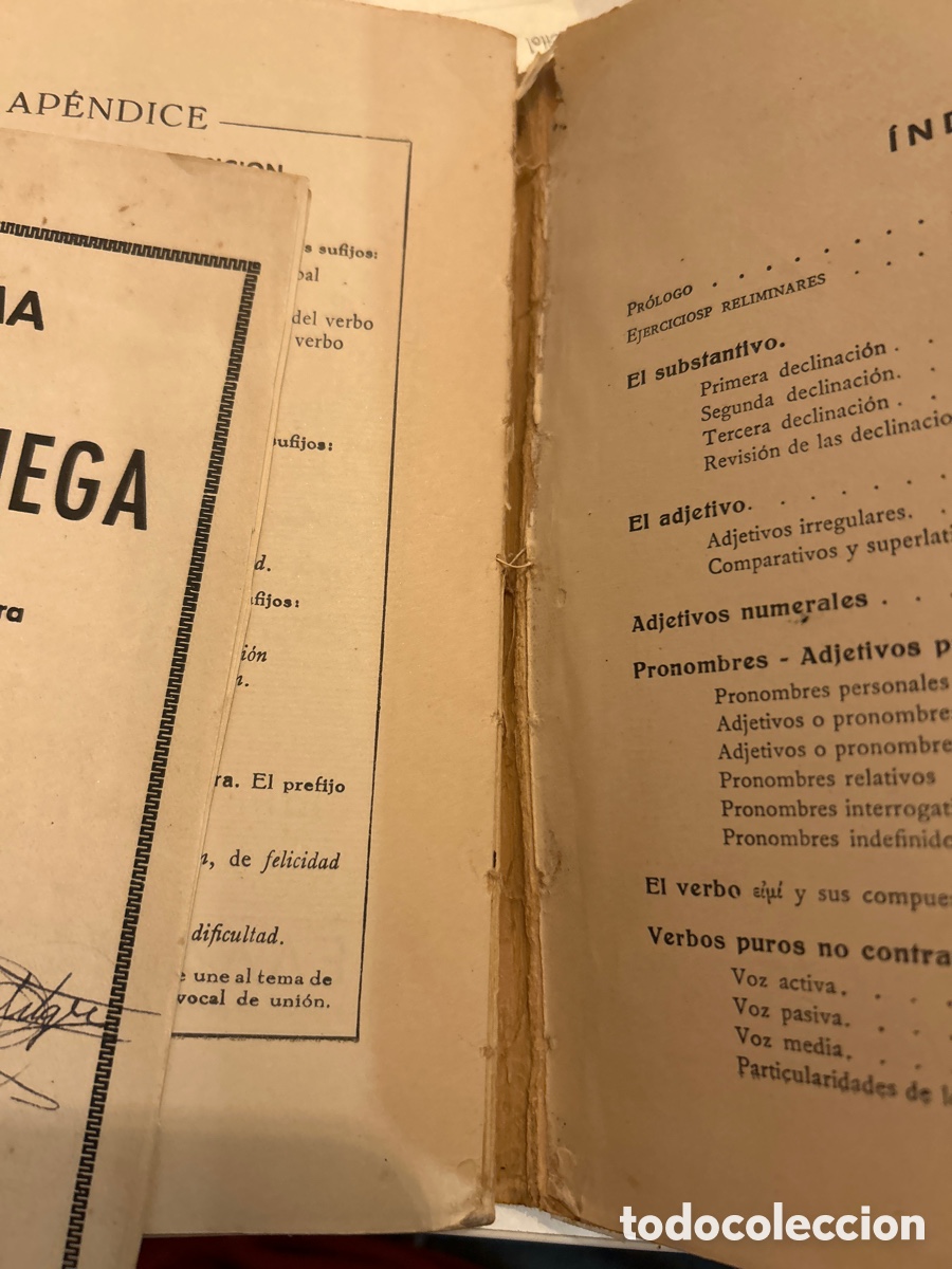Libros de segunda mano: Ejercicios de griego. Primer curso. C6 - Foto 3