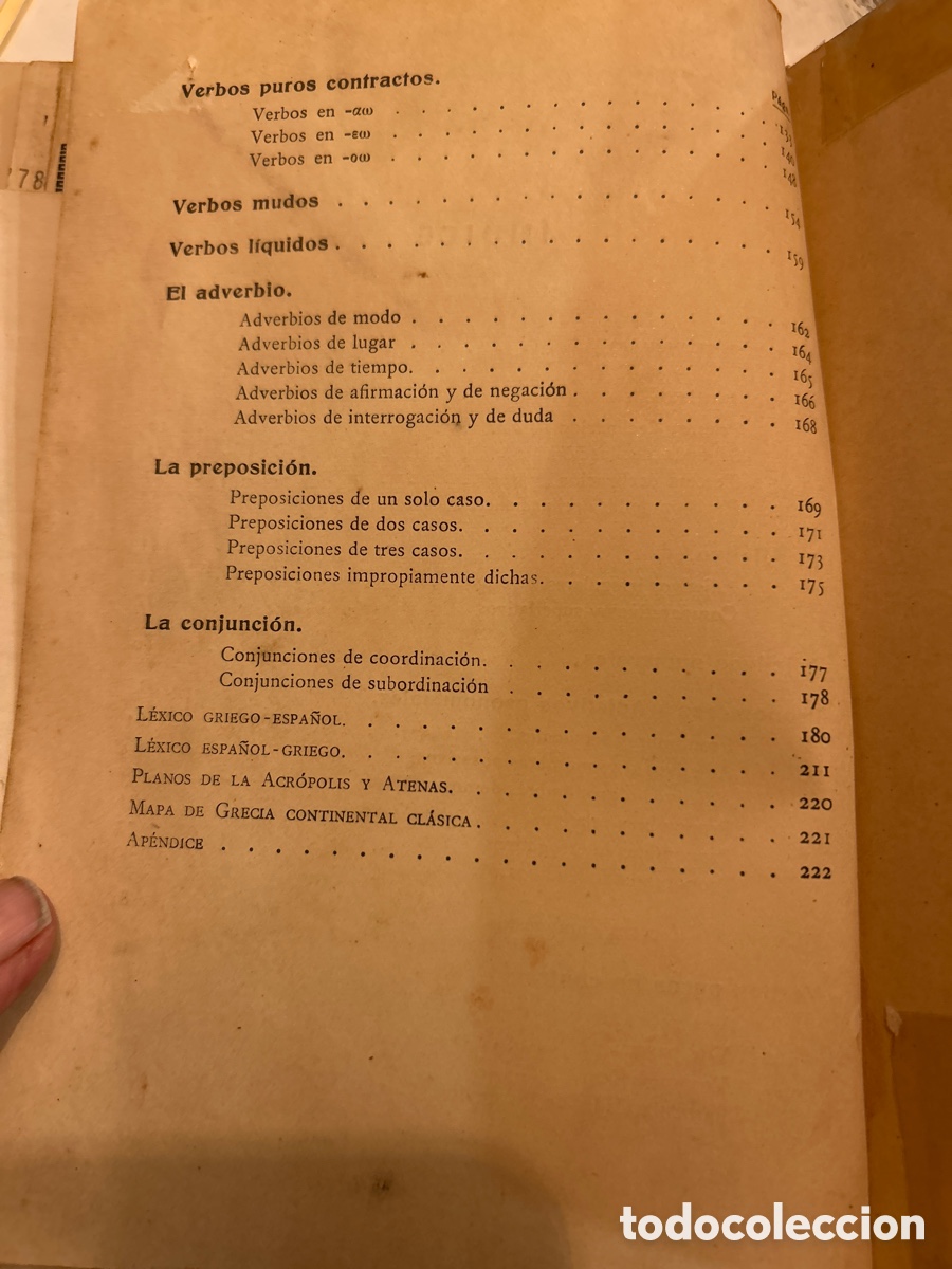 Libros de segunda mano: Ejercicios de griego. Primer curso. C6 - Foto 7