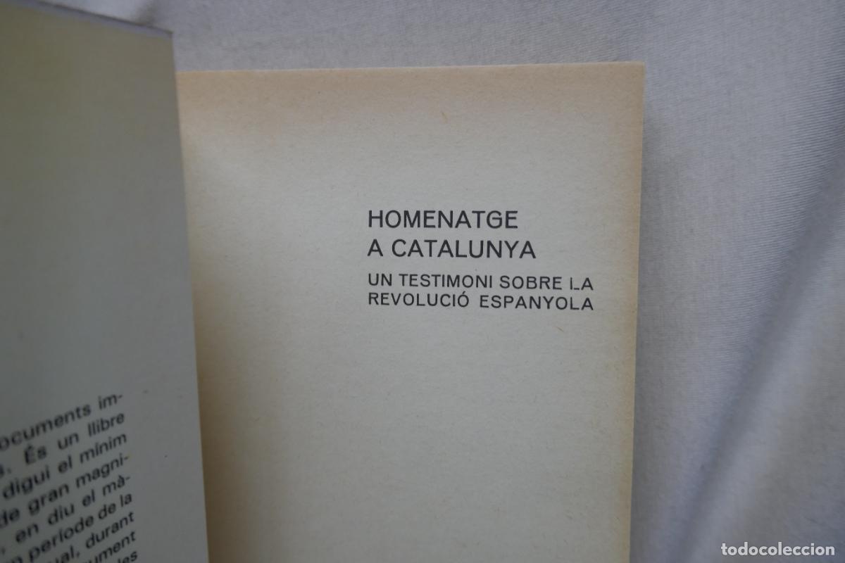 Libros de segunda mano: HOMENATGE A CATALUNYA - George Orwell - Foto 5