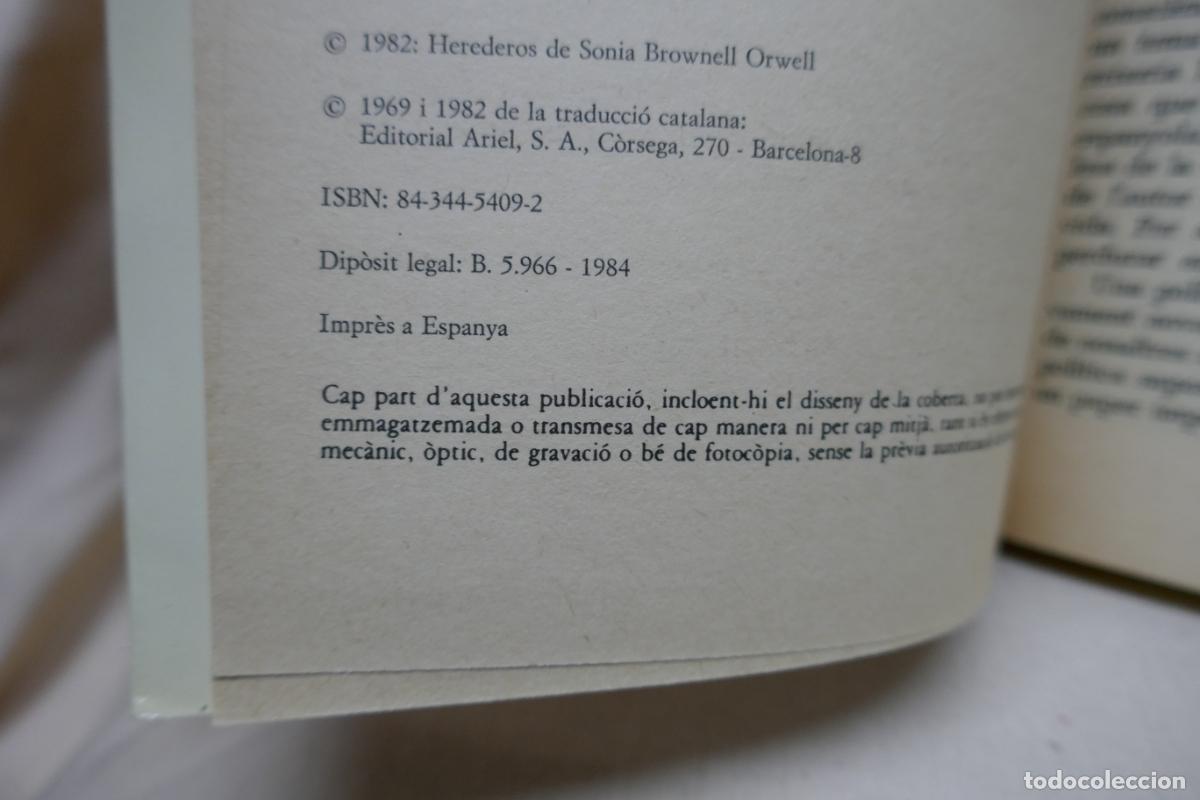 Libros de segunda mano: HOMENATGE A CATALUNYA - George Orwell - Foto 10