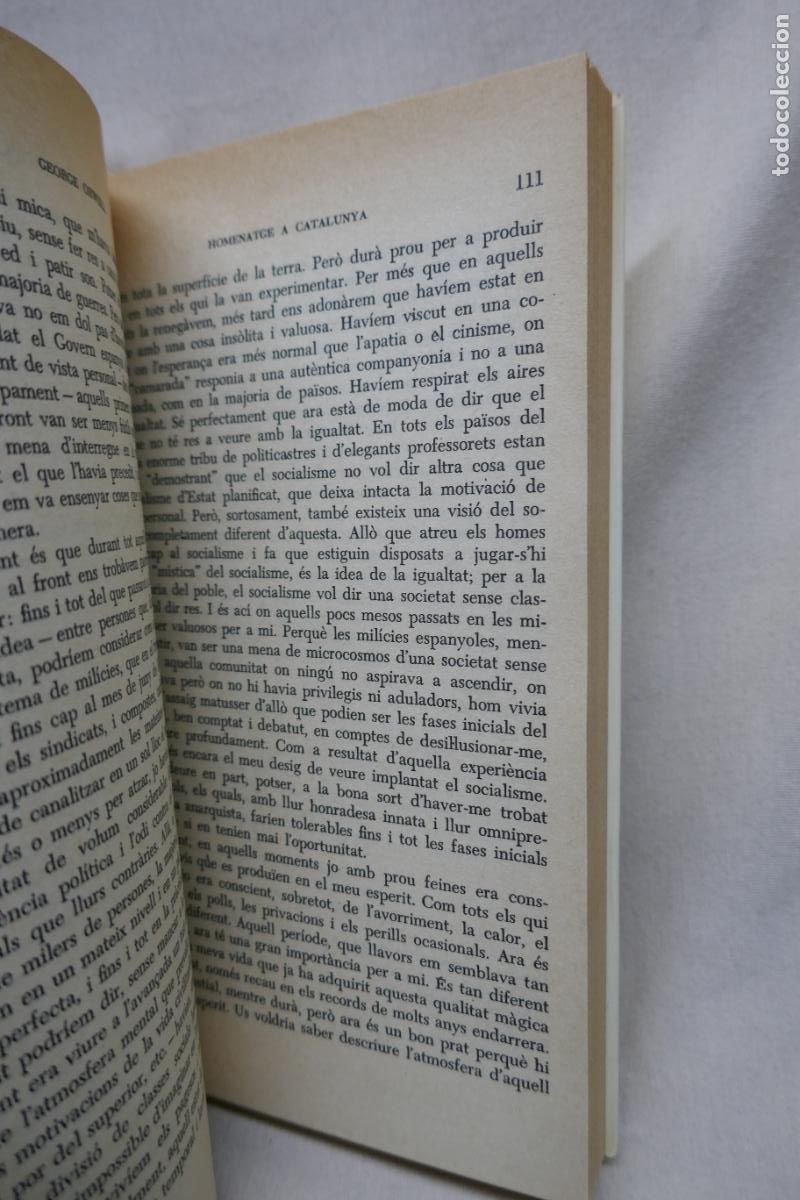 Libros de segunda mano: HOMENATGE A CATALUNYA - George Orwell - Foto 12
