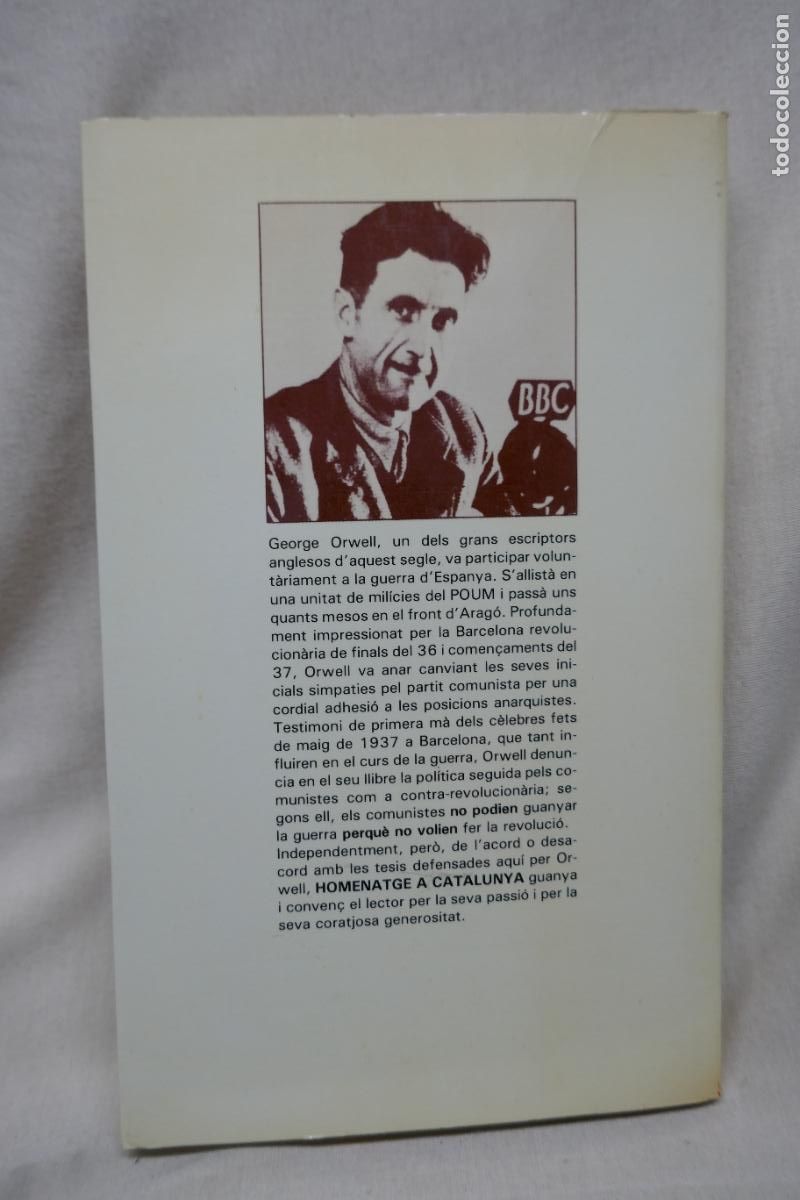 Libros de segunda mano: HOMENATGE A CATALUNYA - George Orwell - Foto 16