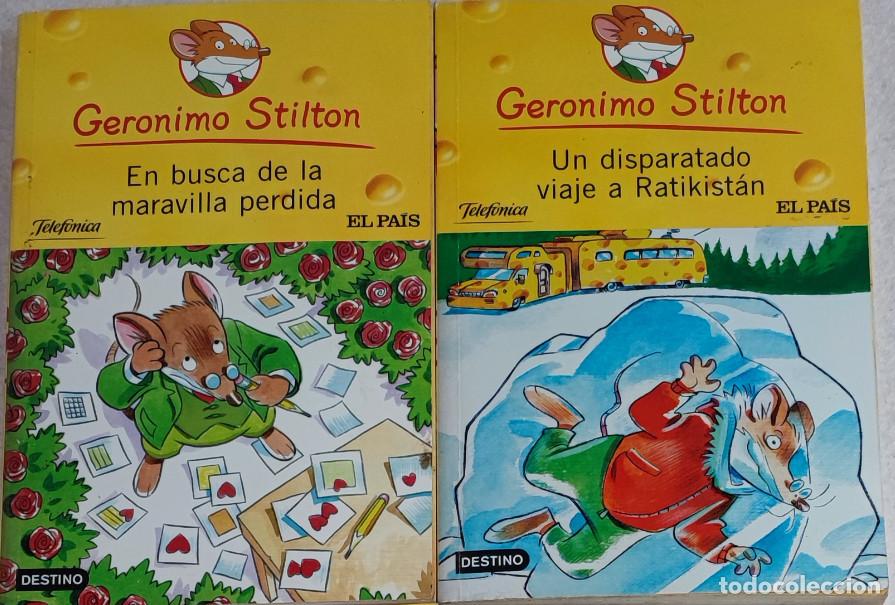 Libros de segunda mano: LOTE DE 4 LIBROS DE GERONIMO STILTON, EDICIONES EL PAIS 2010 - Foto 2