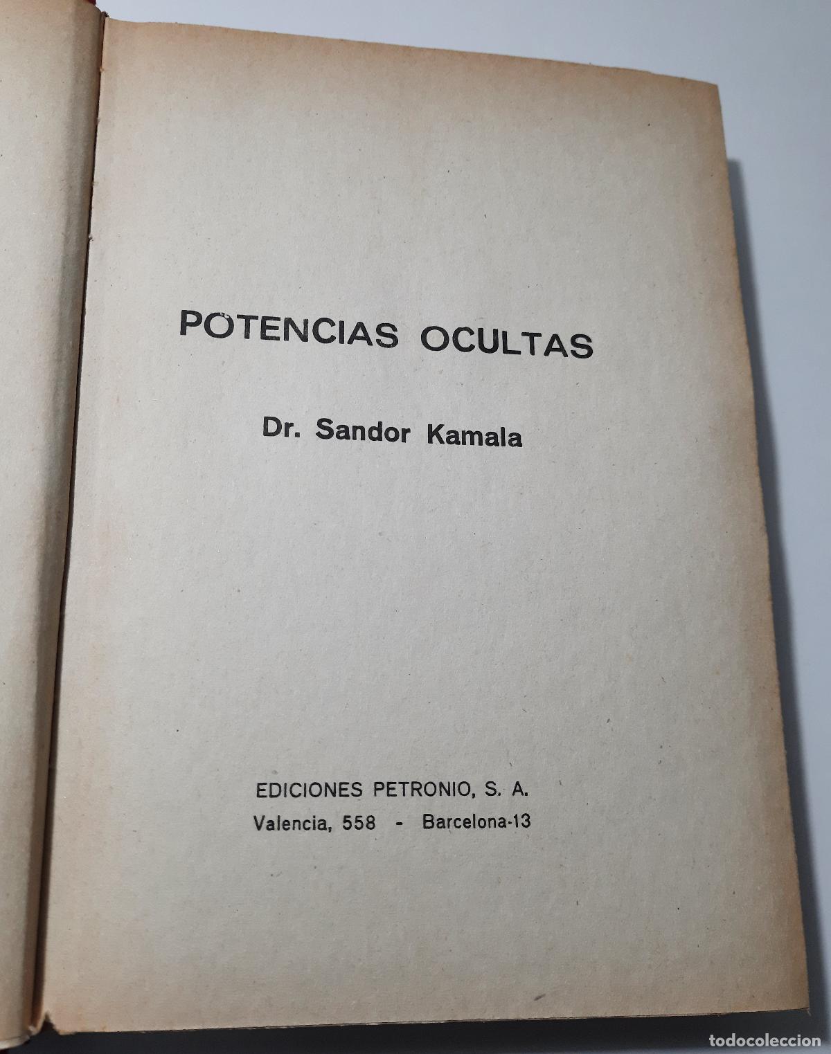Libros de segunda mano: Potencias ocultas - Kalama, Sandor - Foto 1