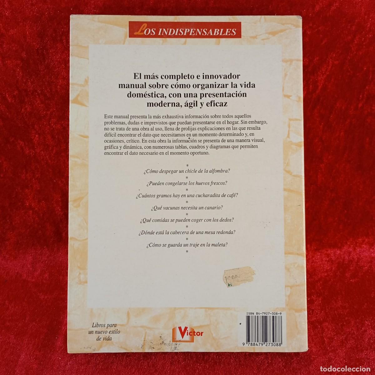 Libros de segunda mano: MANUAL BASICO DEL HOGAR - HERV&Eacute; PRAT - LOS INDISPENSABLES - EDICIONES ROBIN BOOKS - 1998 / 9096 - Foto 2