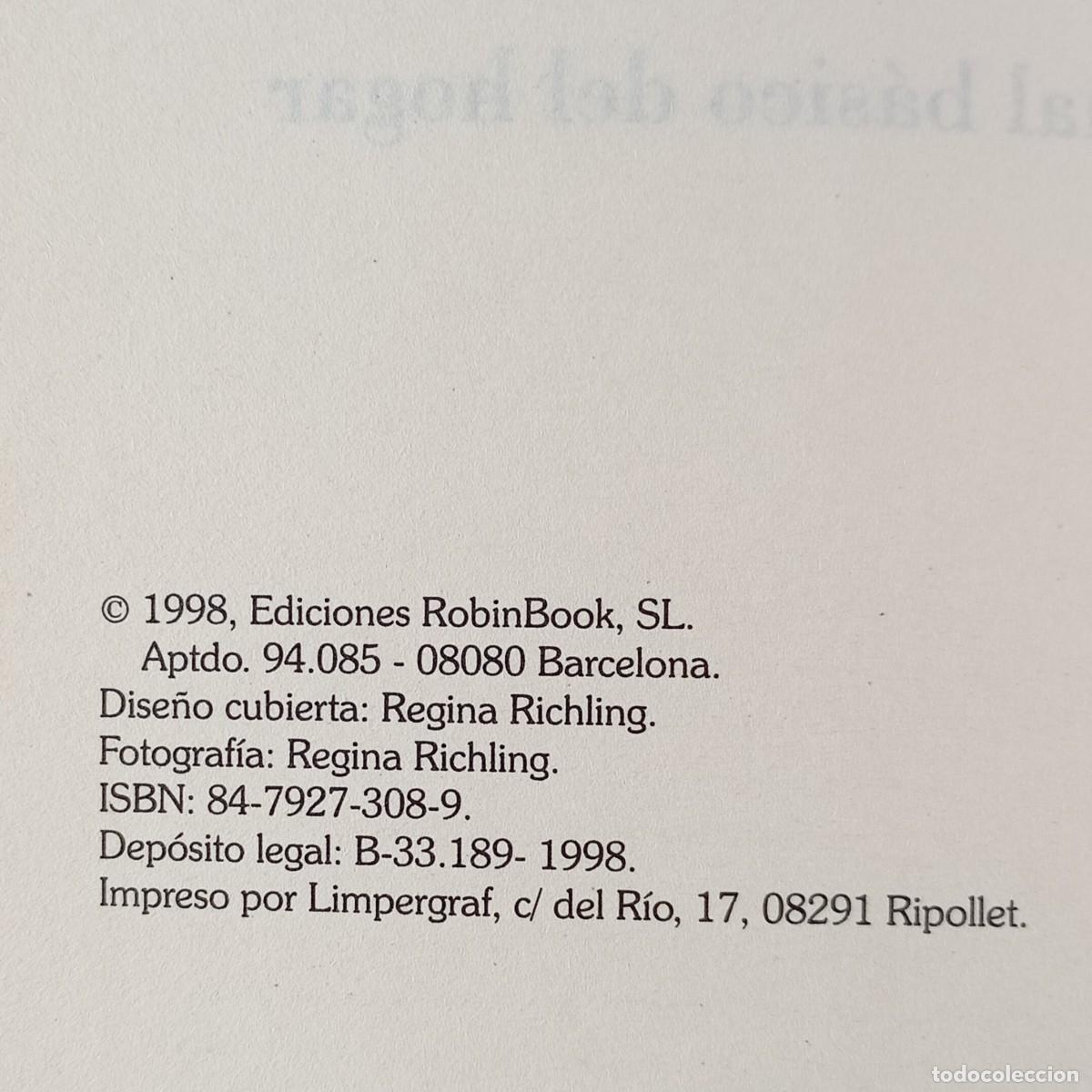 Libros de segunda mano: MANUAL BASICO DEL HOGAR - HERV&Eacute; PRAT - LOS INDISPENSABLES - EDICIONES ROBIN BOOKS - 1998 / 9096 - Foto 5