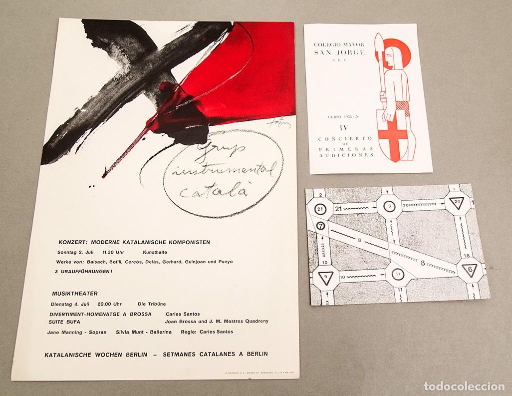 Libros de segunda mano: MESTRES QUADRENY - LOTE DE DOCUMENTOS - Foto 2