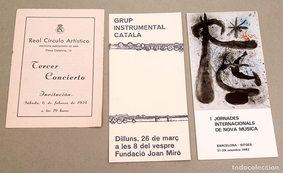 Libros de segunda mano: MESTRES QUADRENY - LOTE DE DOCUMENTOS - Foto 4