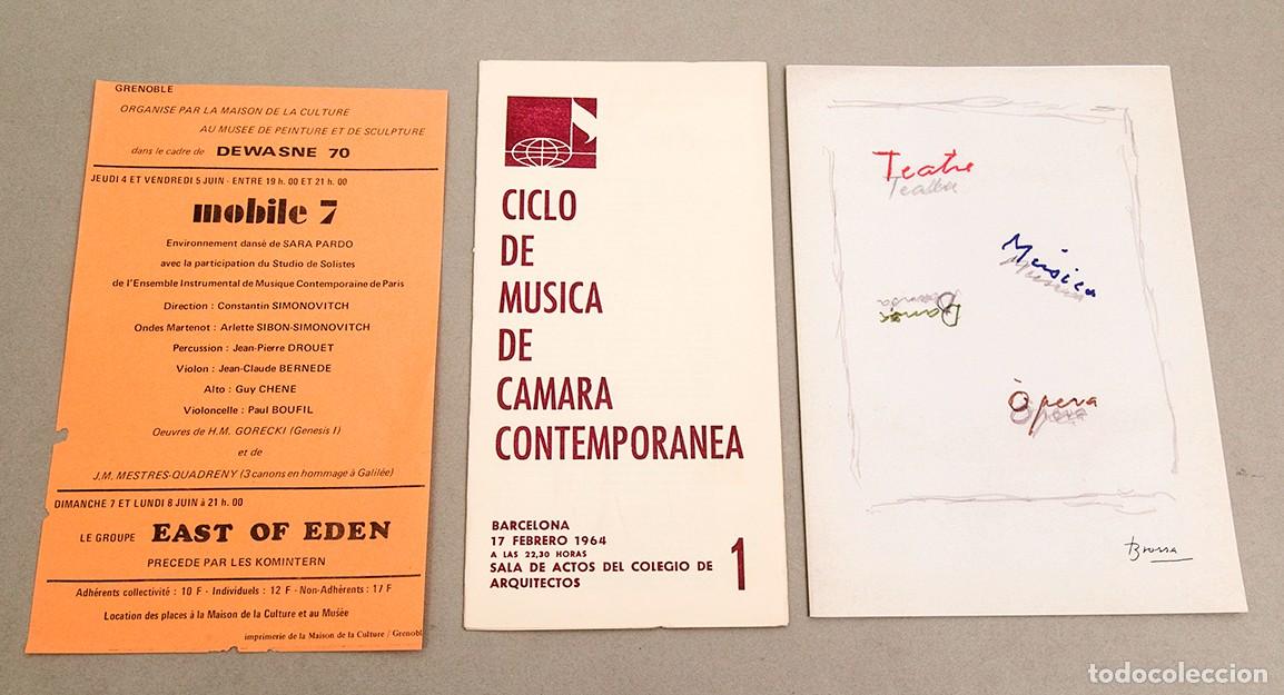 Libros de segunda mano: MESTRES QUADRENY - LOTE DE DOCUMENTOS - Foto 7