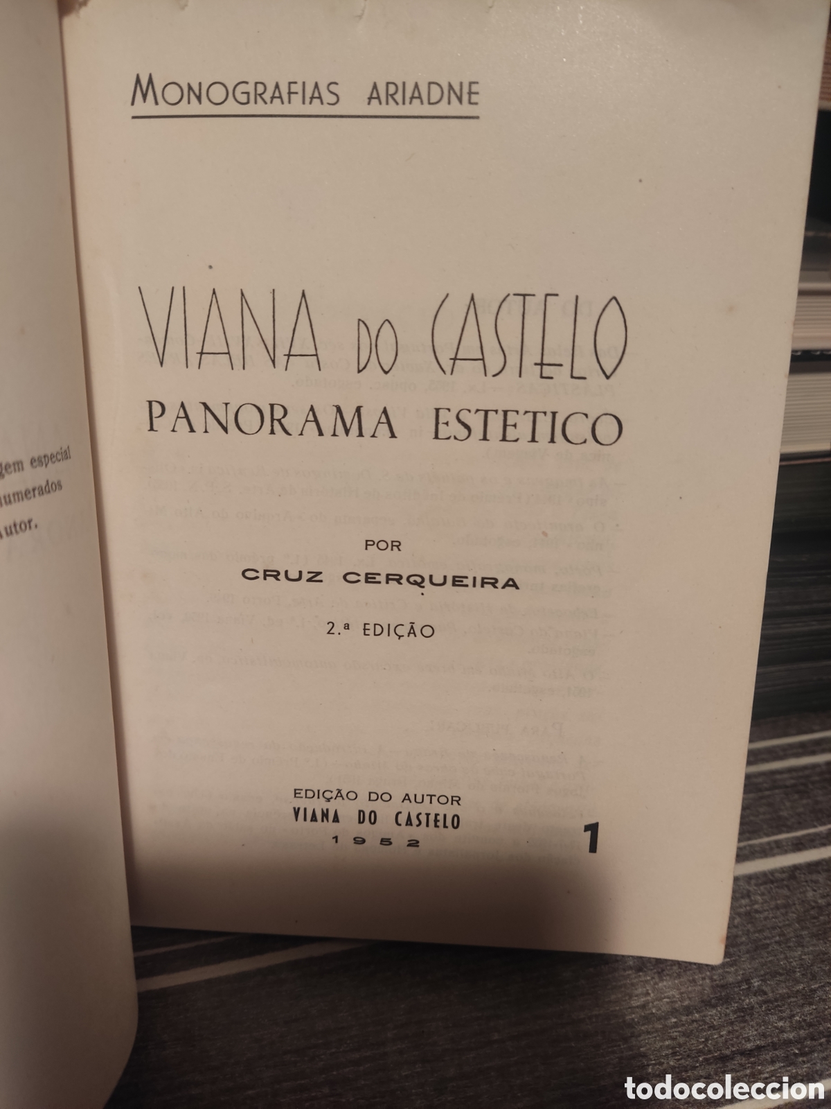 Libros de segunda mano: Viana do Castelo panorama est&eacute;tico - Foto 2
