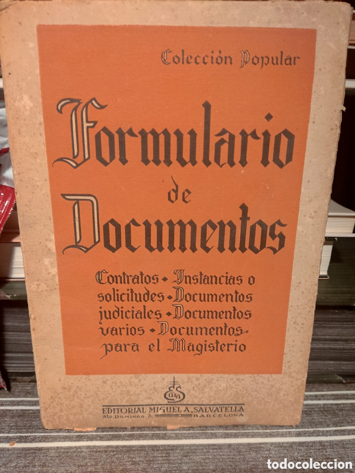 Libros de segunda mano: Formulario de documentos - Foto 1