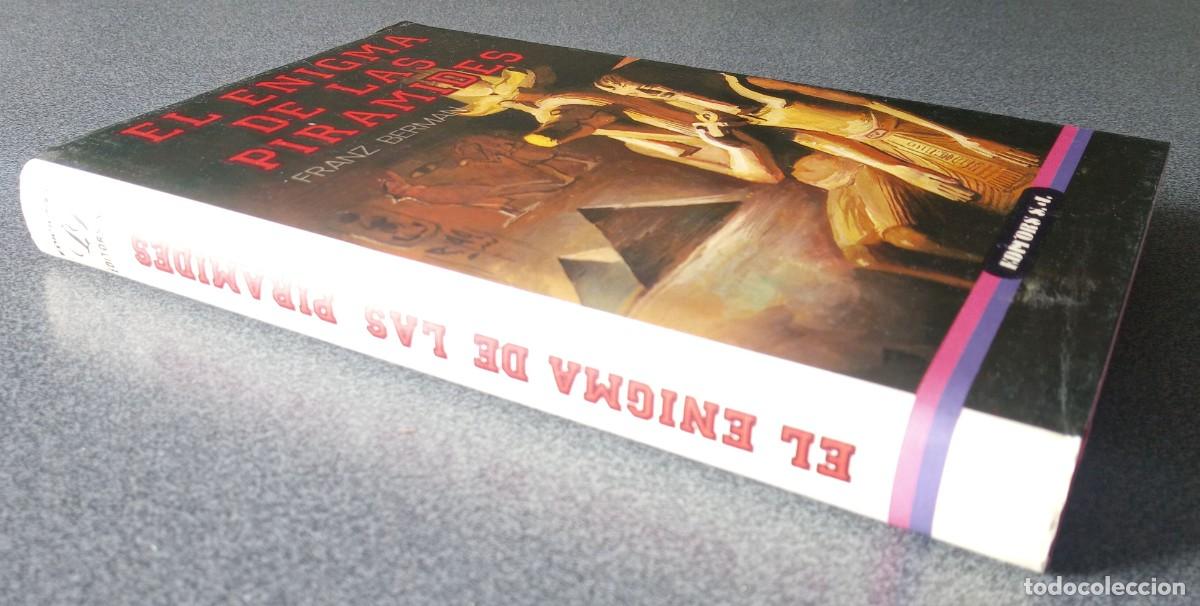 Libros de segunda mano: El Enigma De Las Pir&aacute;mides Franz Berman - Foto 2