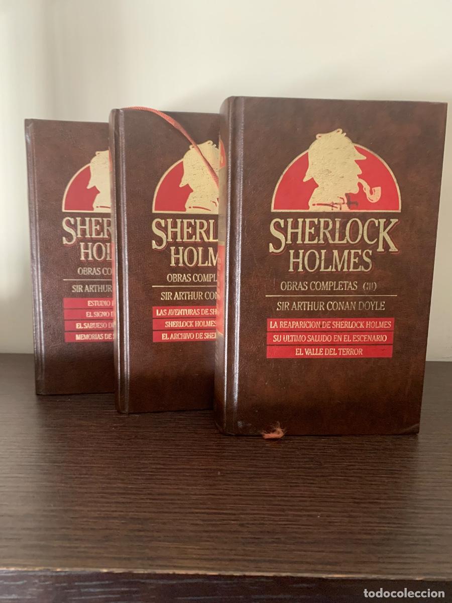 Libros de segunda mano: Obras completas de Shelock Holmes - Foto 1