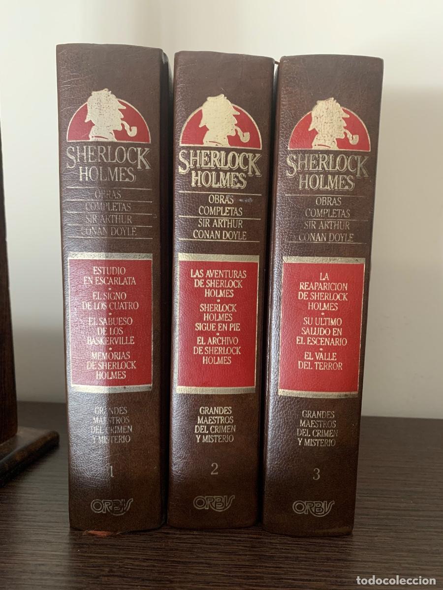 Libros de segunda mano: Obras completas de Shelock Holmes - Foto 2