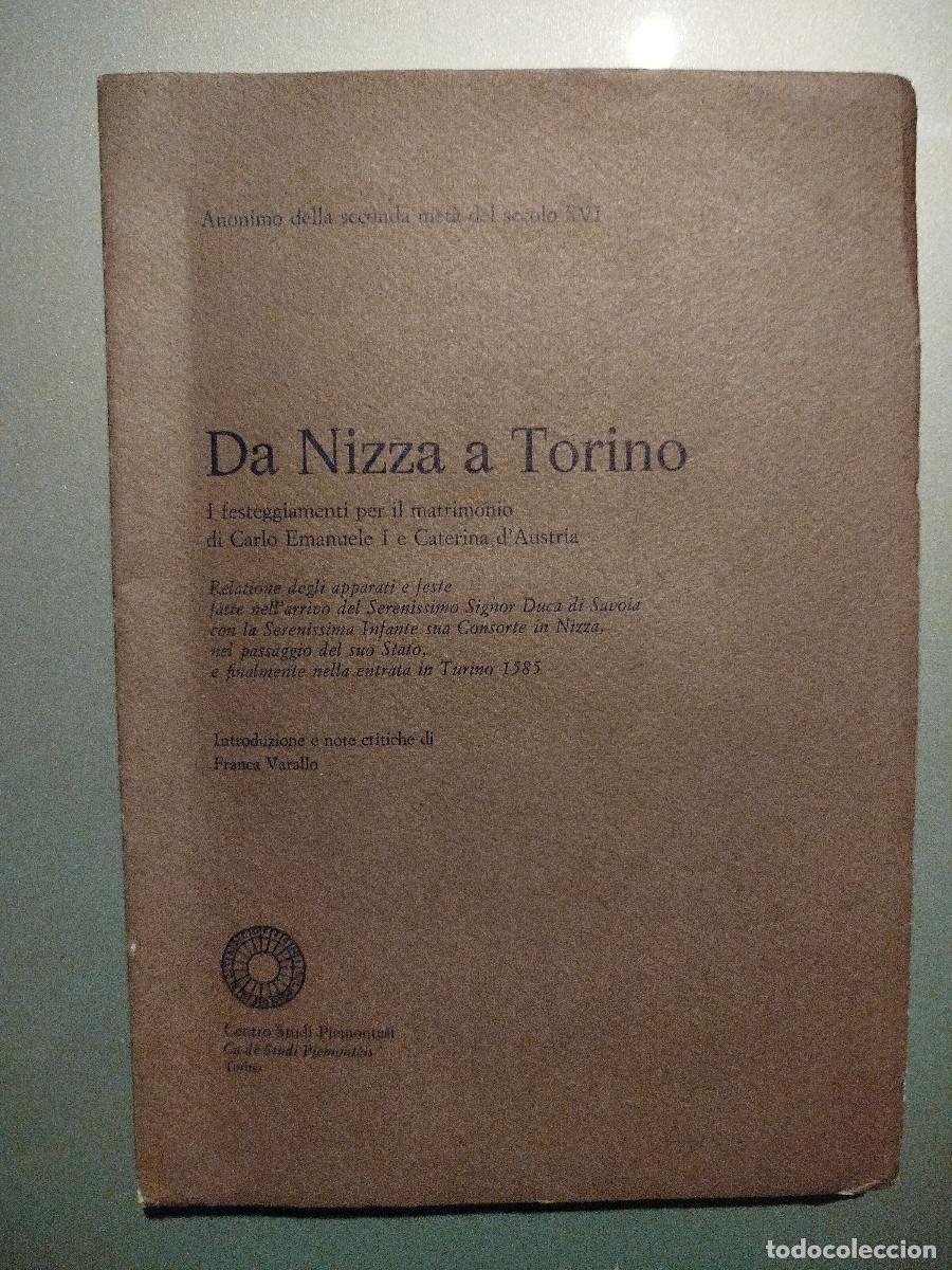 Libros de segunda mano: Libro De Nizza a Torino - en italiano - Foto 1