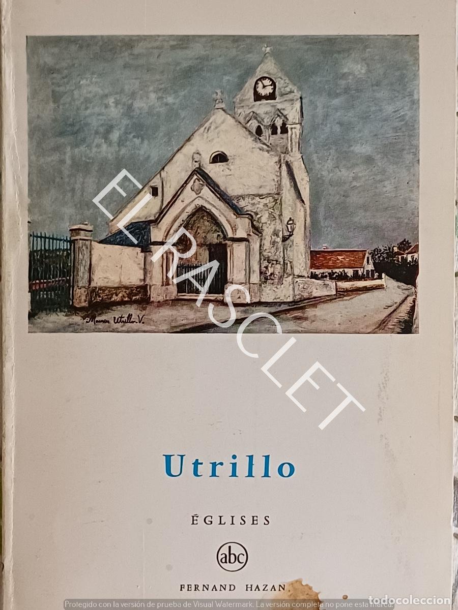 Libros de segunda mano: UTRILLO - EGLISES- FERNAND HAZAN - EN FRANCES - Foto 1