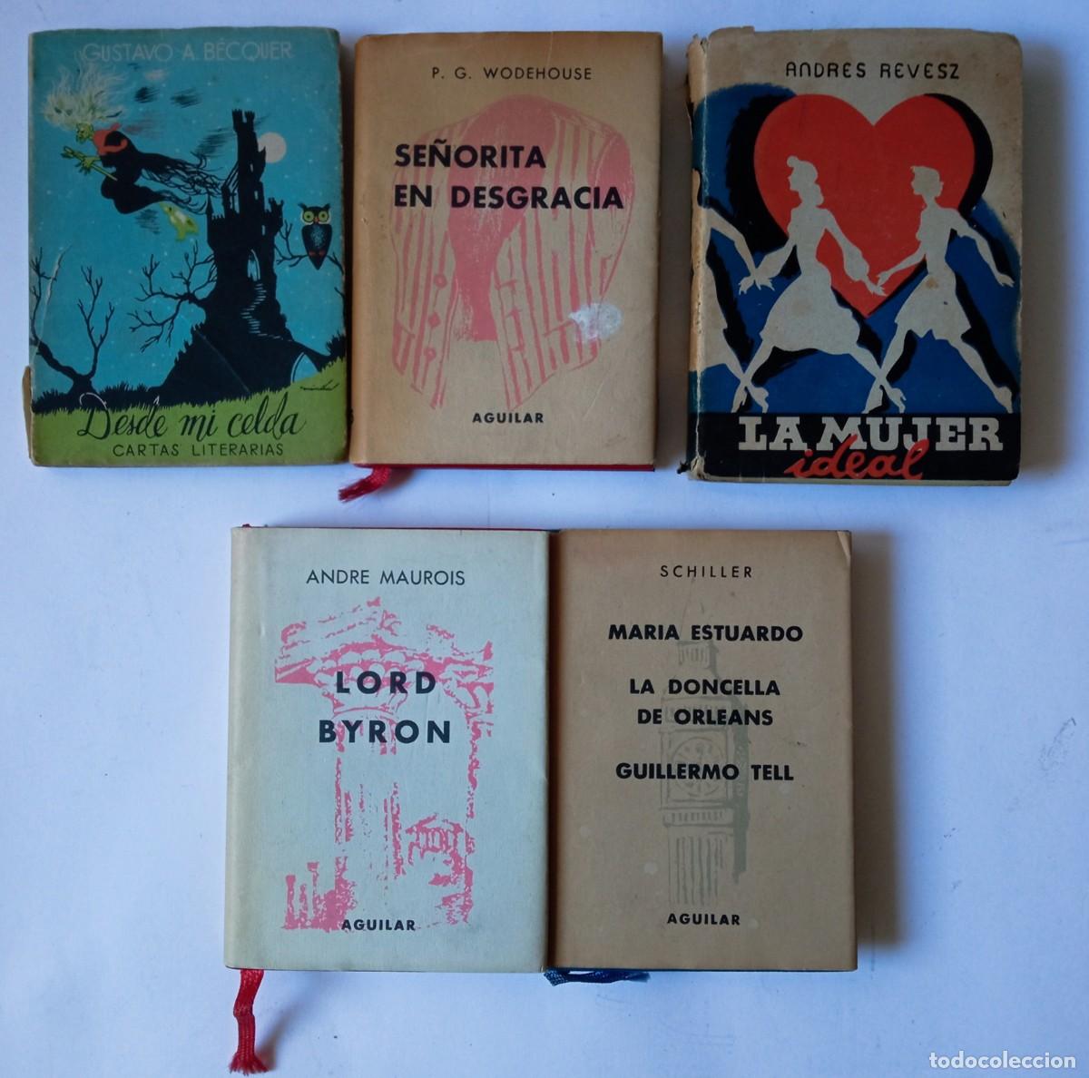 Libros de segunda mano: LOTE DE CINCO LIBRITOS ANTIGUOS AGUILAR Y OTROS. - Foto 1