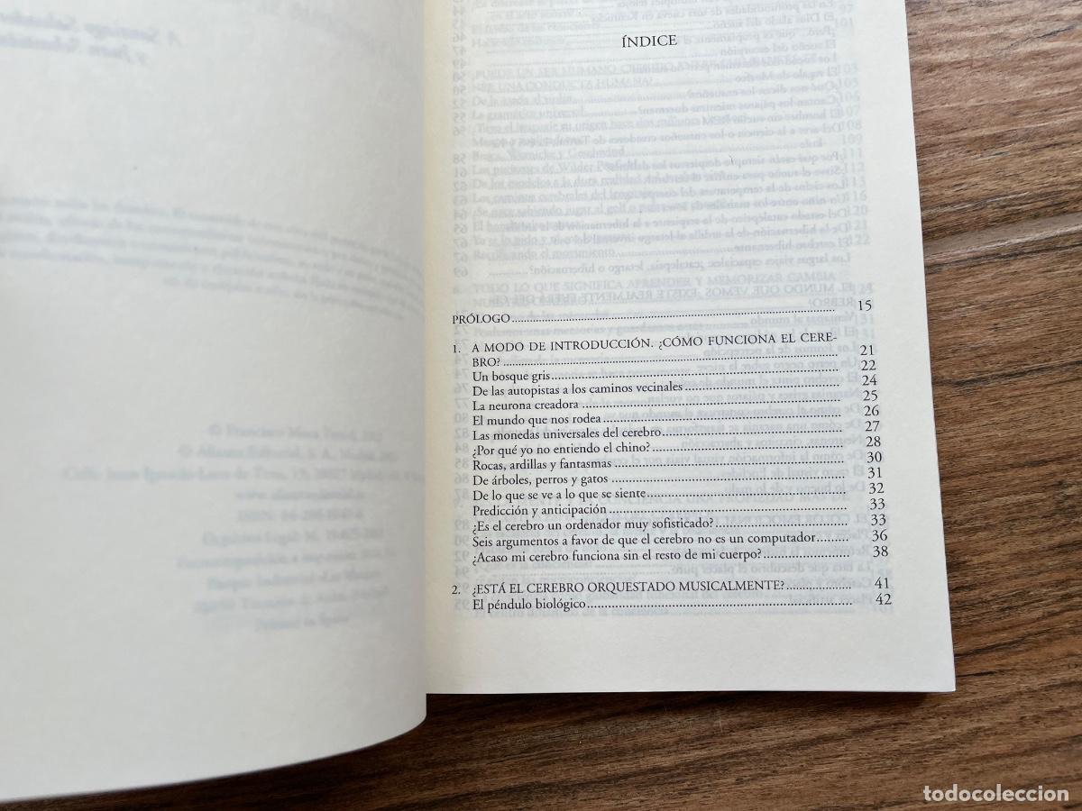 Libros de segunda mano: CONTINUUM. &iquest;COMO FUNCIONA EL CEREBRO?. CIENCIA. FRANCISCO MORA - Foto 7