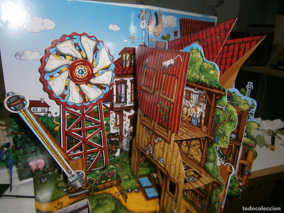 Libros de segunda mano: ESPECTACULAR LIBRO 3D DE GRAN TAMA&Ntilde;O CON FIGURAS Y GRAN DIORAMA - LA GRANJA - Foto 3