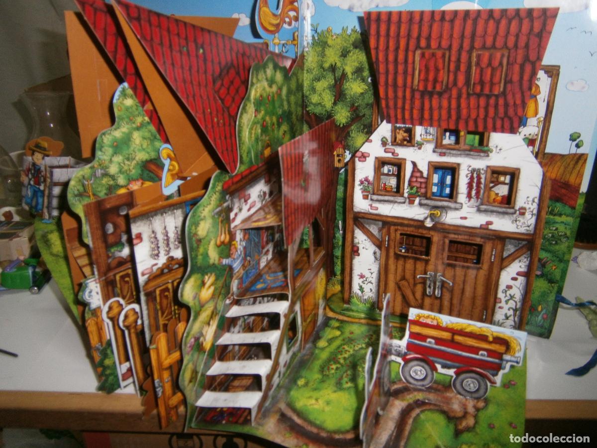Libros de segunda mano: ESPECTACULAR LIBRO 3D DE GRAN TAMA&Ntilde;O CON FIGURAS Y GRAN DIORAMA - LA GRANJA - Foto 4