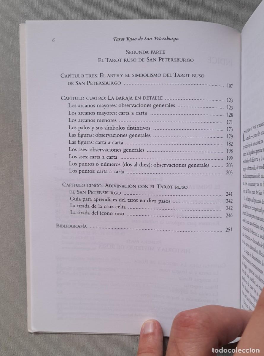 Libros de segunda mano: Tarot Ruso de San Petersburgo - Foto 5