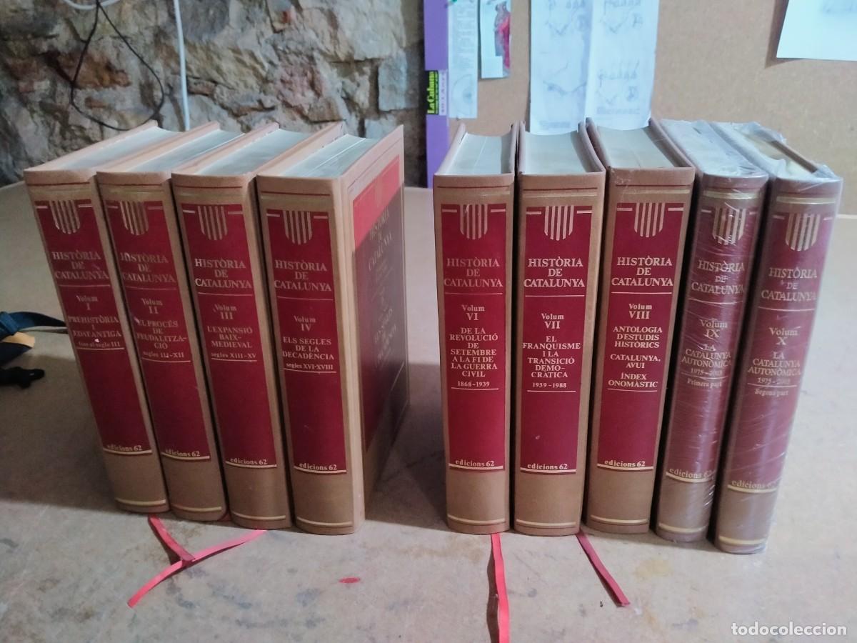 Libros de segunda mano: HIST&Ograve;RIA DE CATALUNYA - EDICIONS 62 - 9 TOMOS - Foto 1