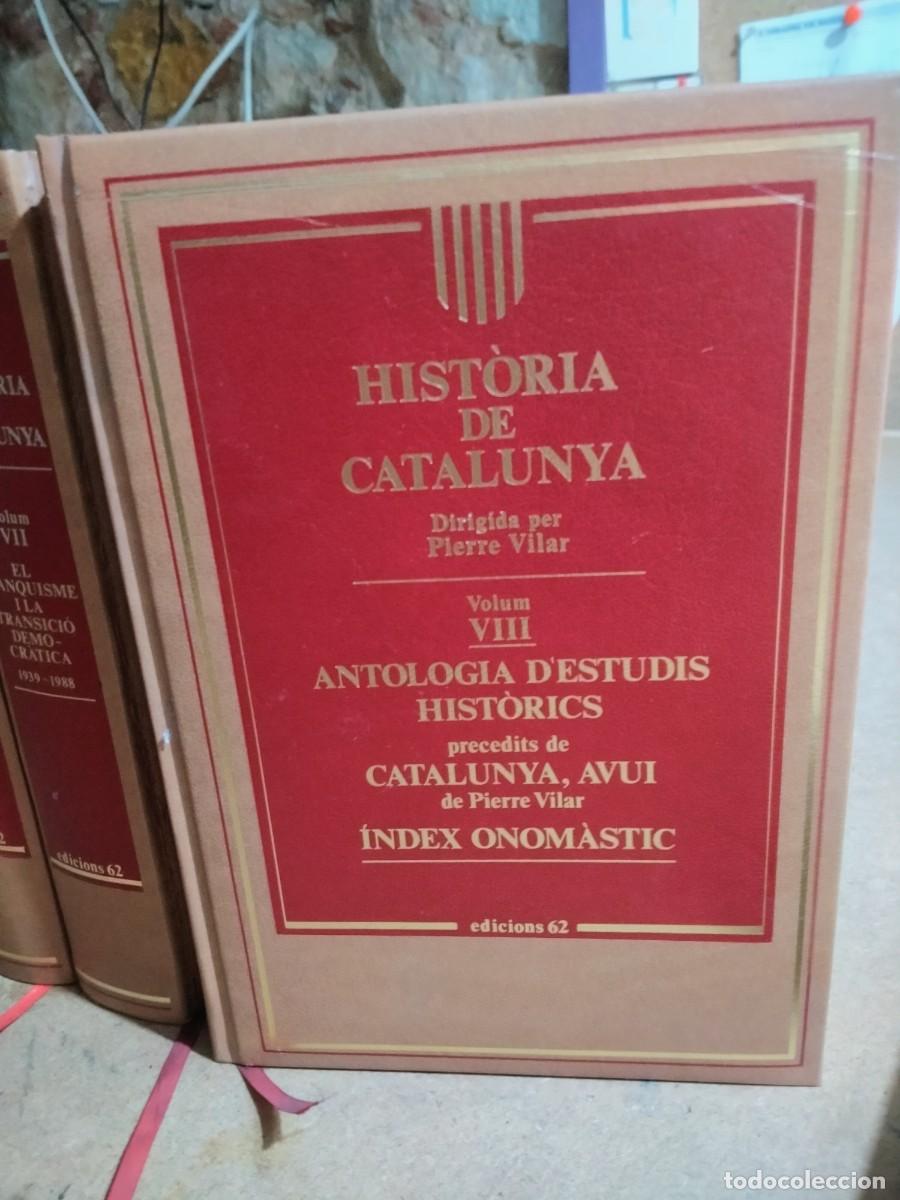 Libros de segunda mano: HIST&Ograve;RIA DE CATALUNYA - EDICIONS 62 - 9 TOMOS - Foto 4