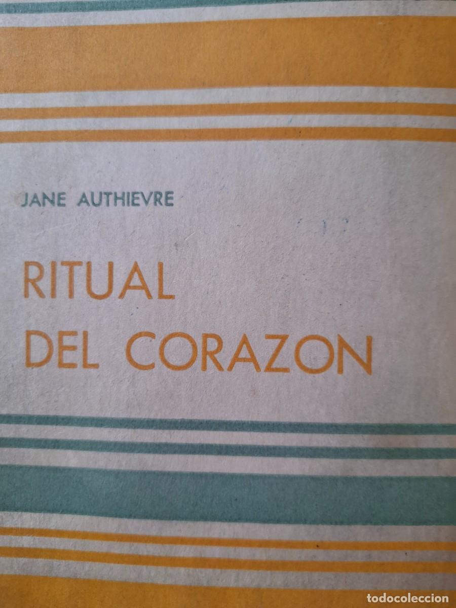 Libros de segunda mano: ritual del coraz&oacute;n Jane Authievre - Foto 1