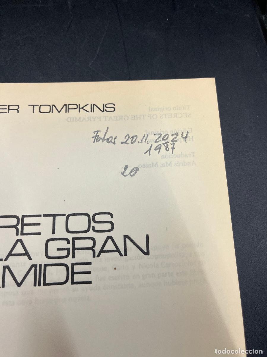 Libros de segunda mano: Secretos de la Gran Pir&aacute;mide - Foto 6
