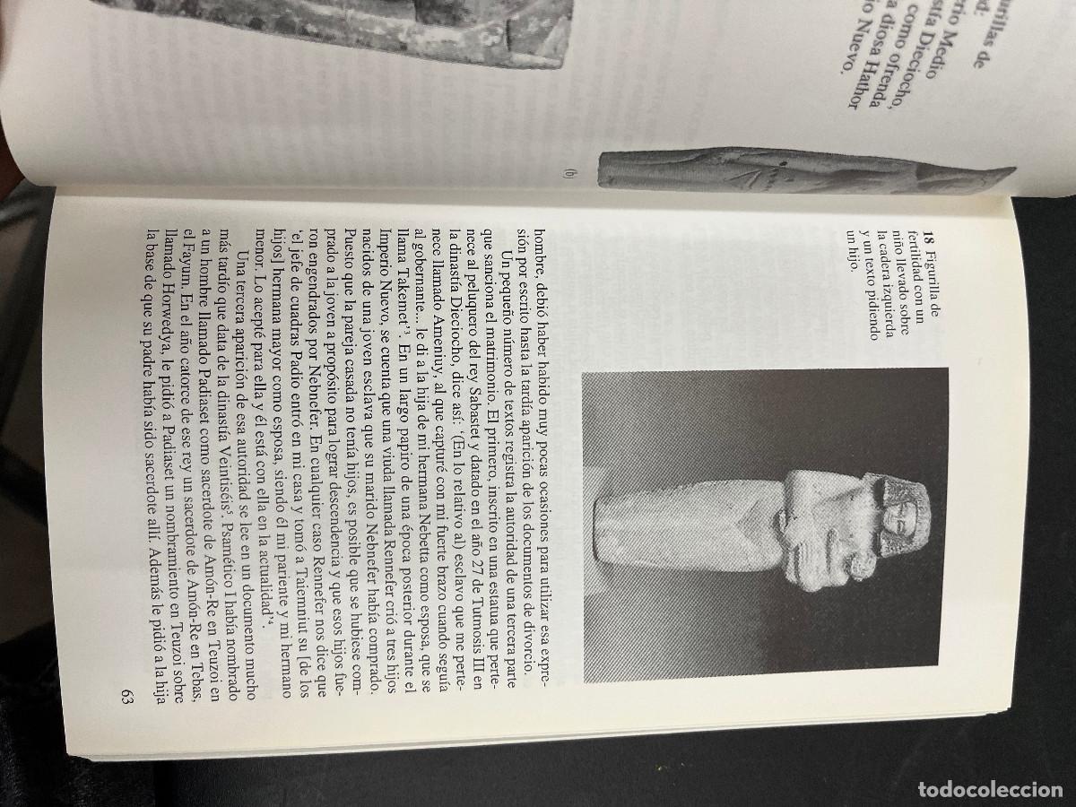 Libros de segunda mano: Las mujeres en el antiguo Egipto - Foto 3