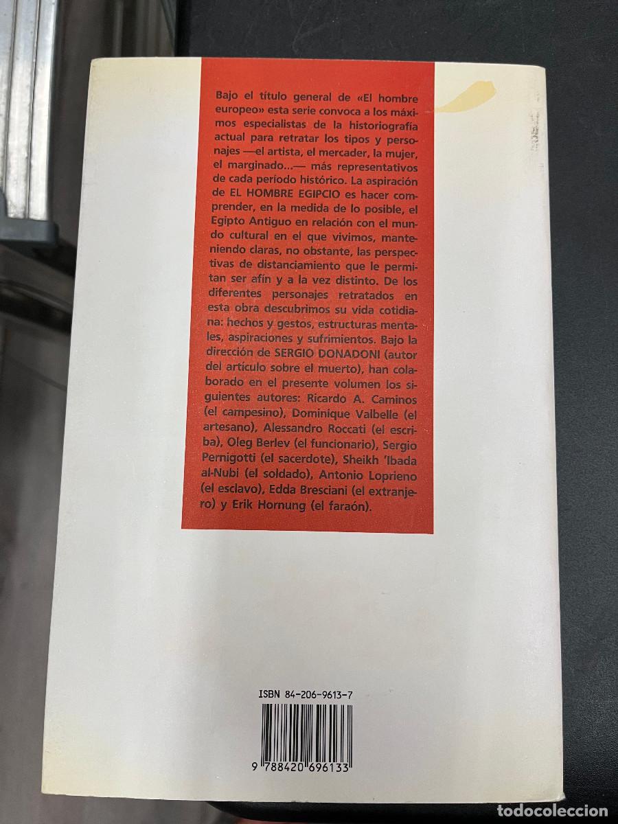 Libros de segunda mano: El Hombre Egipcio. DONADONI, Sergio - Foto 2