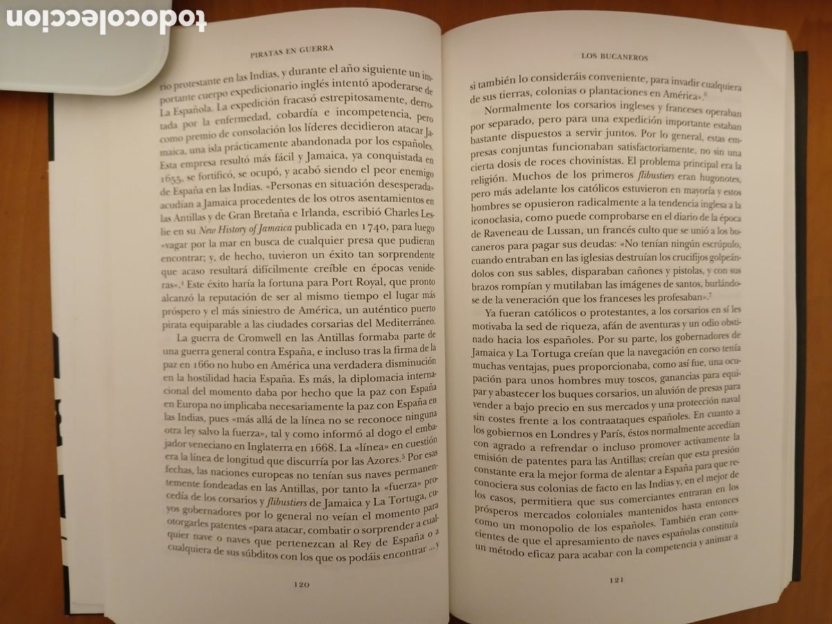 Libros de segunda mano: Piratas en Guerra. Peter Earle. - Foto 6