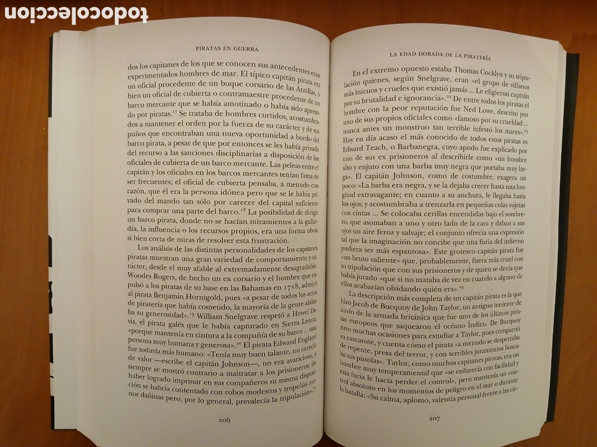 Libros de segunda mano: Piratas en Guerra. Peter Earle. - Foto 9
