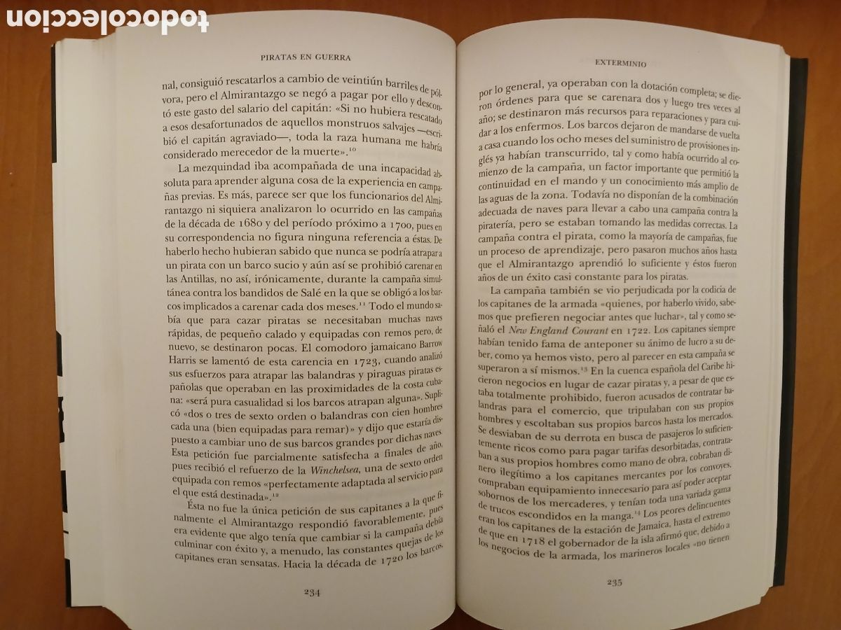 Libros de segunda mano: Piratas en Guerra. Peter Earle. - Foto 11
