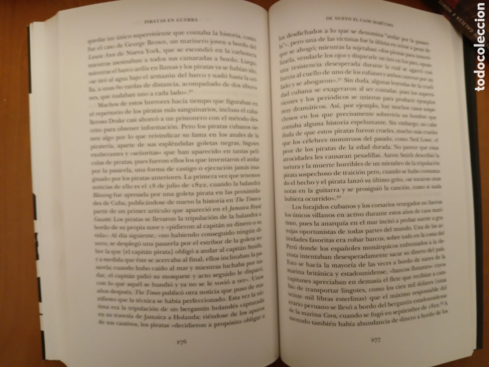 Libros de segunda mano: Piratas en Guerra. Peter Earle. - Foto 13