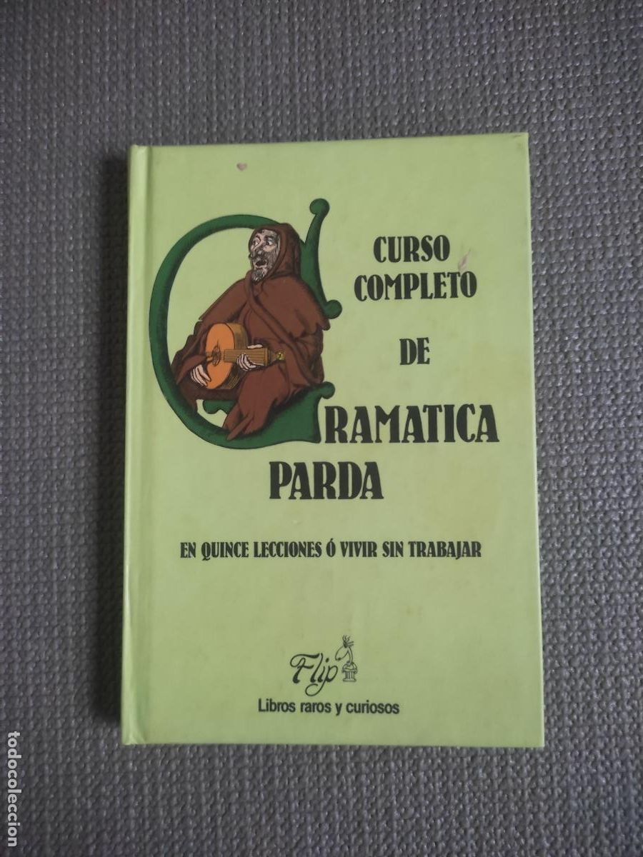 Libros de segunda mano: Curso completo de gram&aacute;tica parda, facs&iacute;mil de la edici&oacute;n de 1865 - Foto 1
