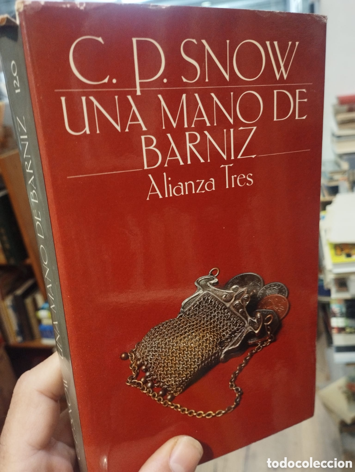 Libros de segunda mano: Una mano de barniz - C. P. Snow - Foto 1