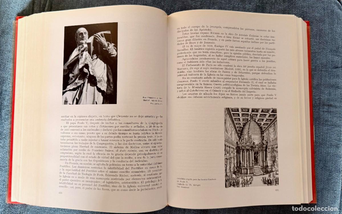 Libros de segunda mano: HISTORIA DE LOS PAPAS 2 VOLS. SABA - CASTIGLIONI - Foto 5