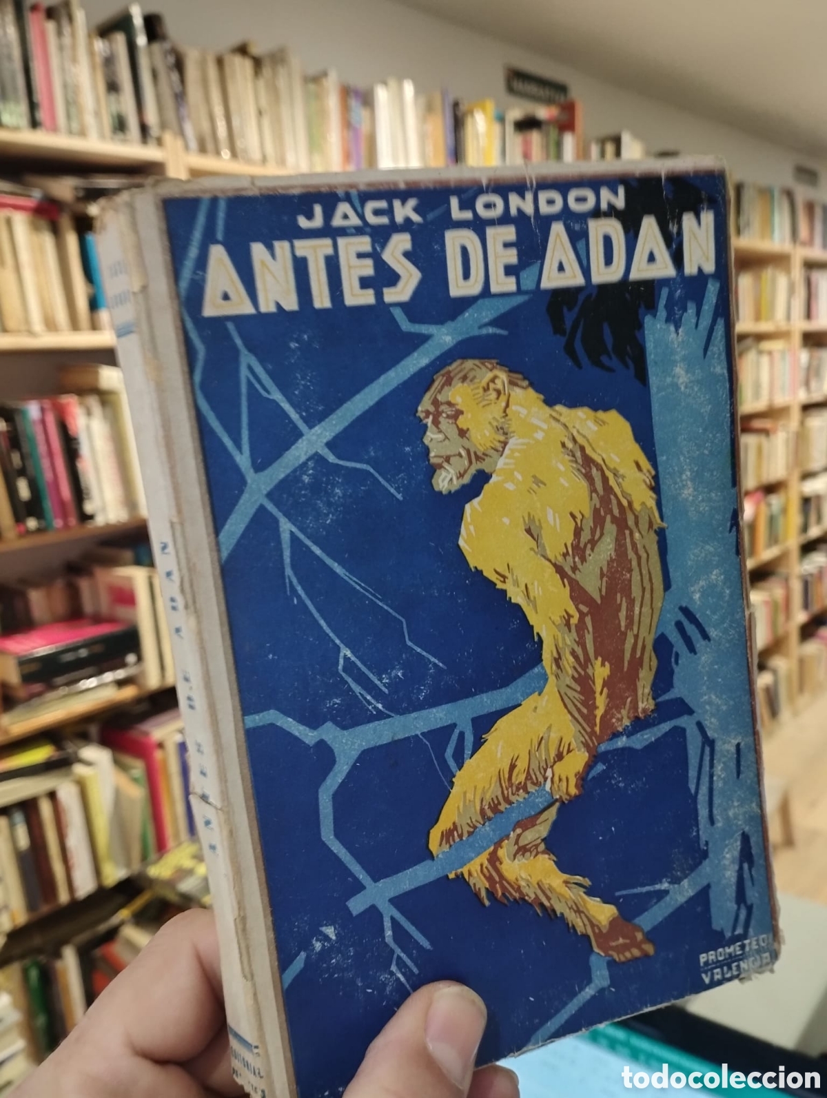 Libros de segunda mano: Antes de Ad&aacute;n - Jack London - Foto 1