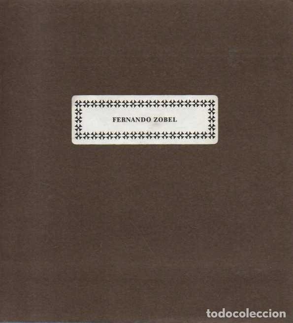 Libros de segunda mano: FERNANDO ZOBEL. EL J&Uacute;CAR. VARIACIONES SOBRE UN TEMA. - CATALOGO. - Foto 1