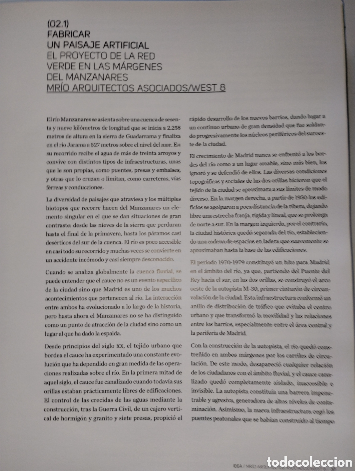 Libros de segunda mano: MADRID RIO, UN PROYECTO DE TRANSFORMACI&Oacute;N URBANA - Foto 14