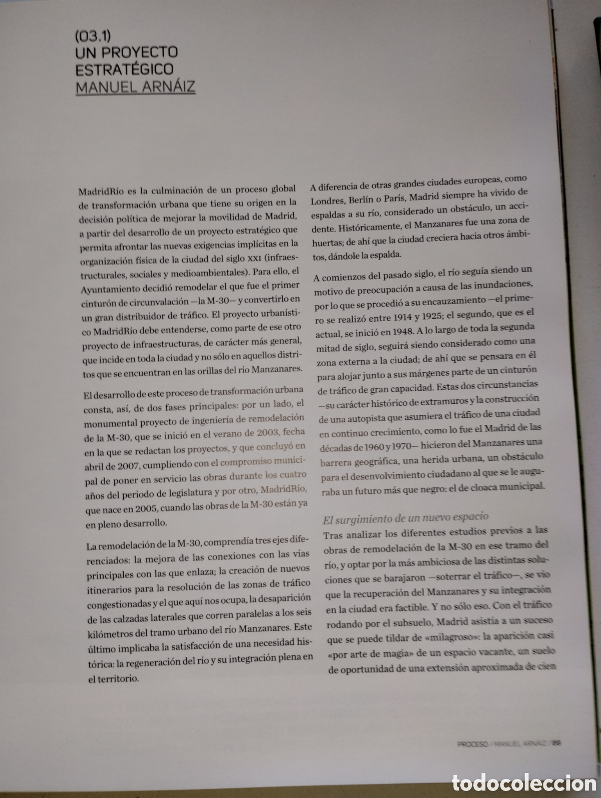 Libros de segunda mano: MADRID RIO, UN PROYECTO DE TRANSFORMACI&Oacute;N URBANA - Foto 28