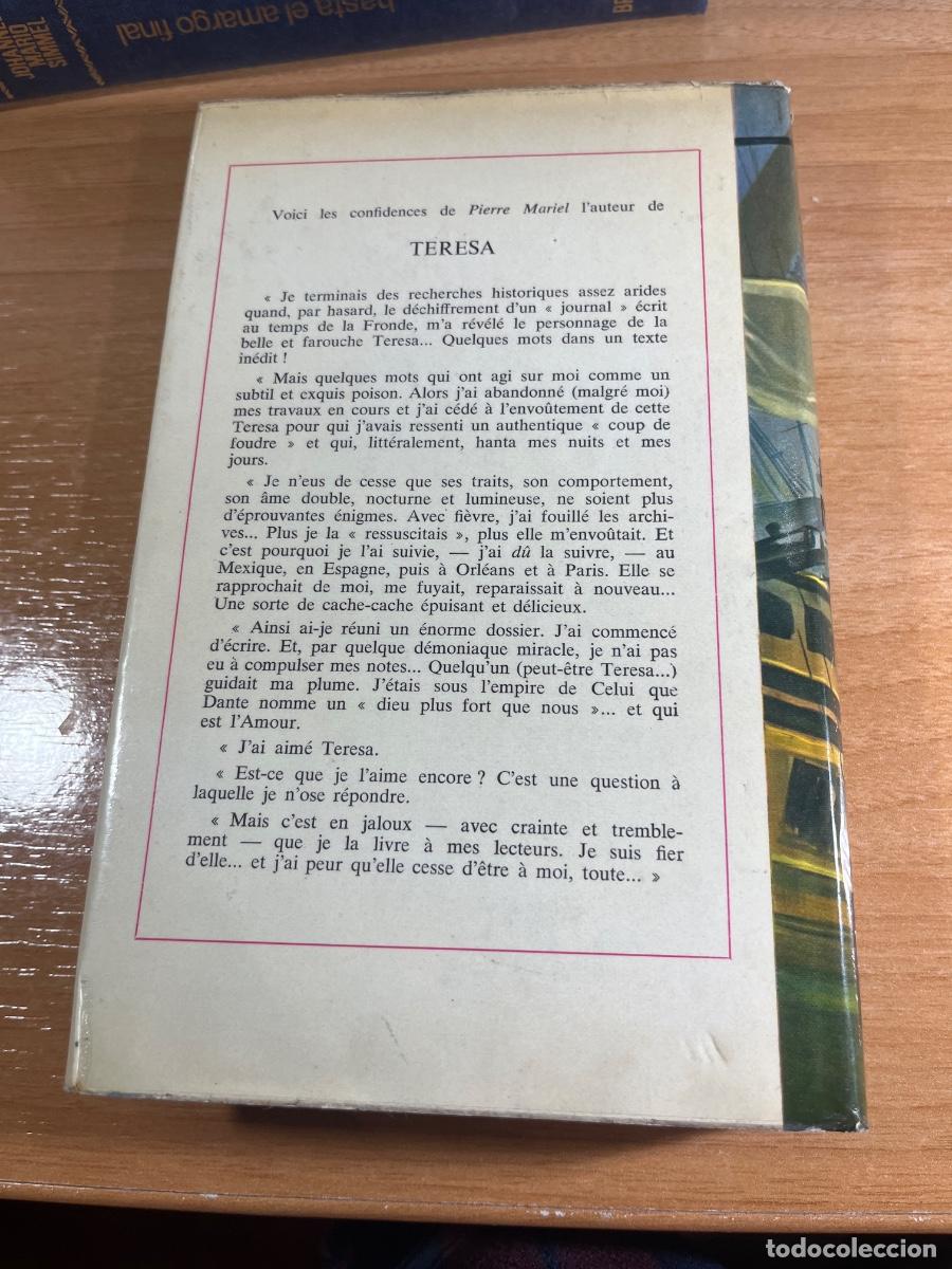 Libros de segunda mano: Libro Teresa | Pierre Mariel | 1964 - Foto 2