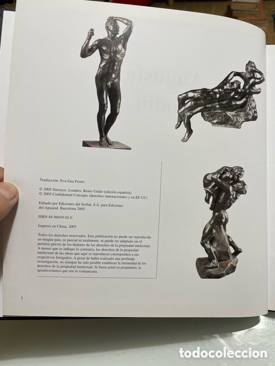 Libros de segunda mano: Rodin. Ediciones del aguazul. Tapa dura - Foto 6