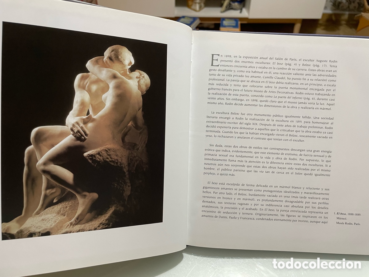 Libros de segunda mano: Rodin. Ediciones del aguazul. Tapa dura - Foto 8