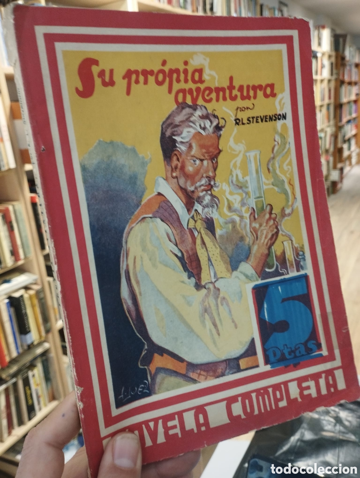 Libros de segunda mano: Su propia aventura - R. L. Stevenson - Foto 1