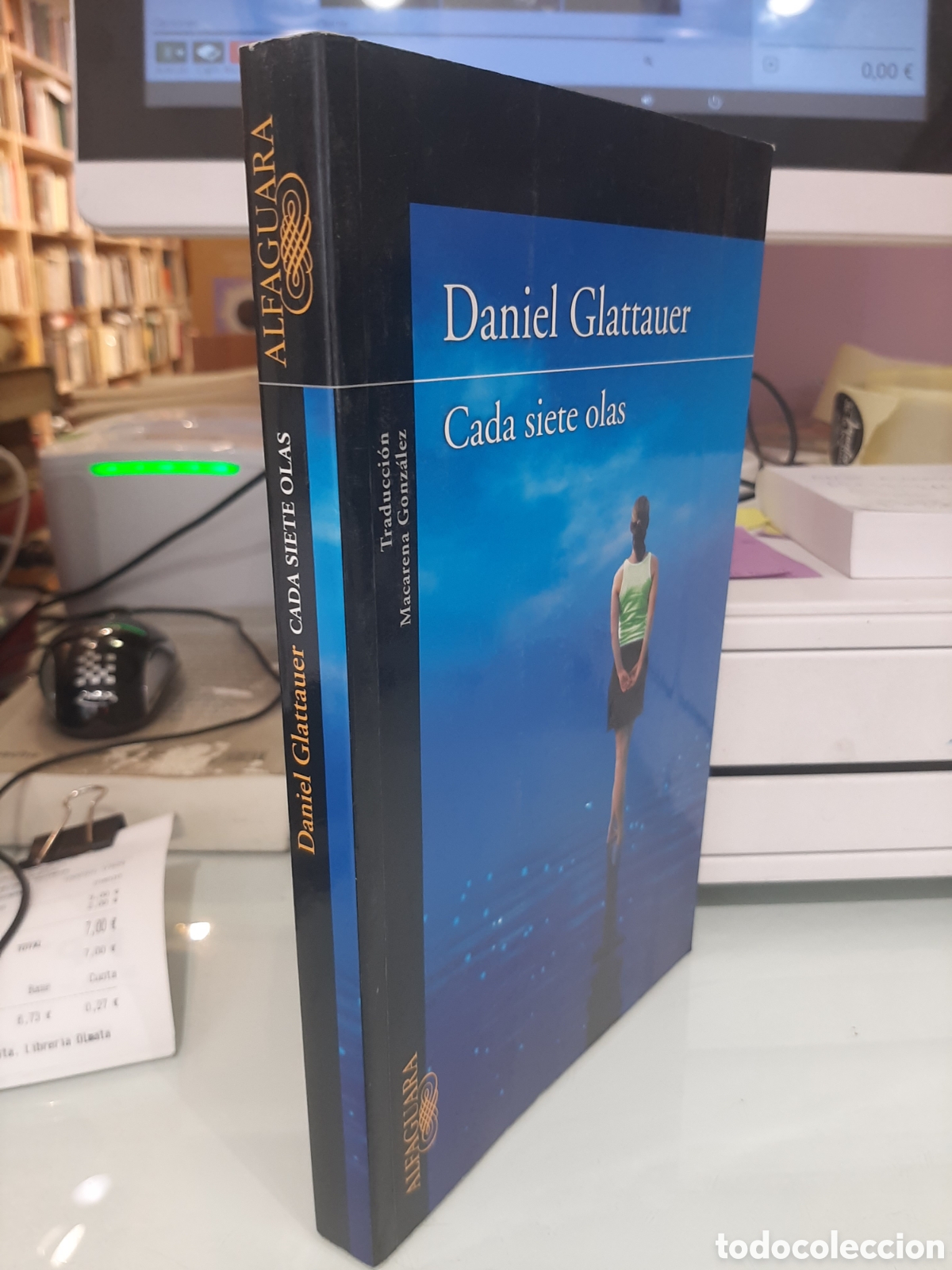 Libros de segunda mano: Cada siete olas - Daniel Glattauer - Foto 1