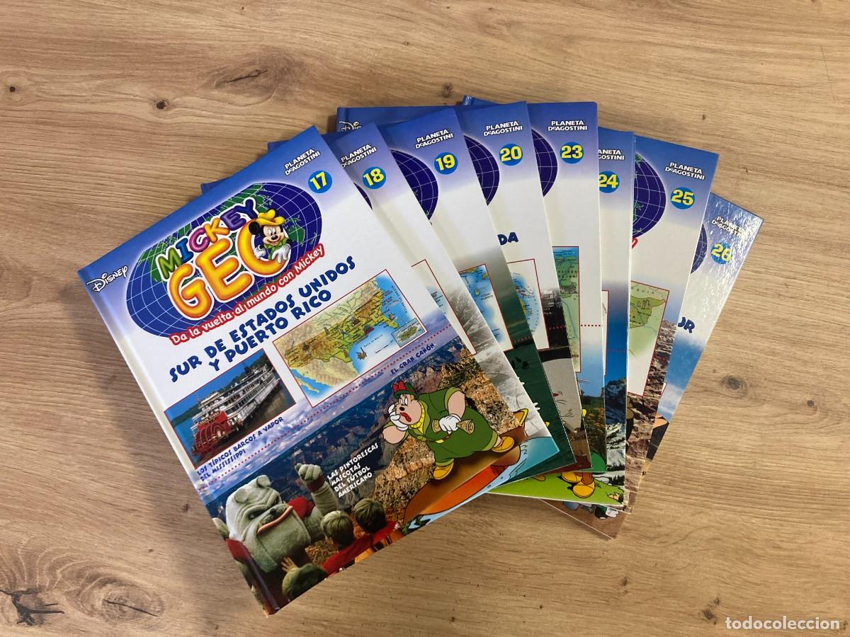 Libros de segunda mano: Lote 22 tomos Mickey Geo Disney - Foto 2