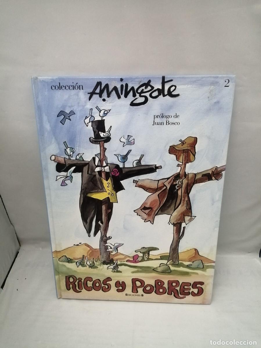 Gebrauchte B&uuml;cher: Ricos y Pobres (Dedicatoria y firma aut&oacute;grafa con dibujos a mano alzada y una tinta de Mingote)